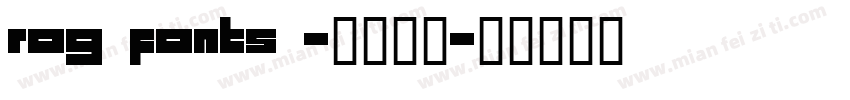 rog fonts -常规字体字体转换